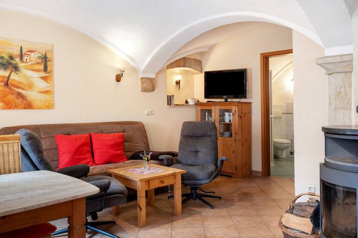 Ferienwohnung für 3 Personen, mit Garten und Balkon in Hohnstein - 4