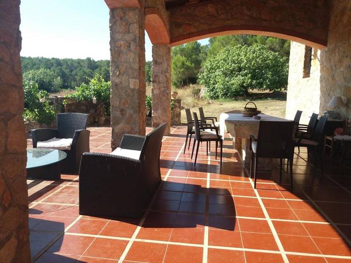 Casa de vacaciones para 20 personas, Se admiten mascotas en Canal de Navarrés - 4
