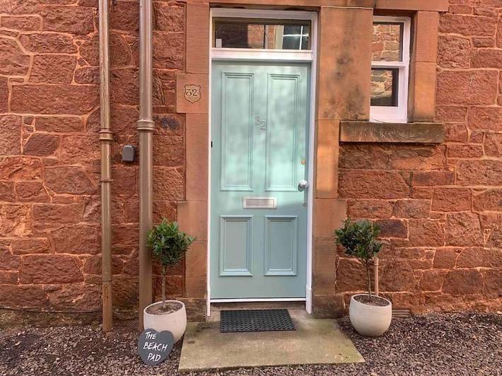 Holiday apartment for 2 people, with Garden and View in North Berwick