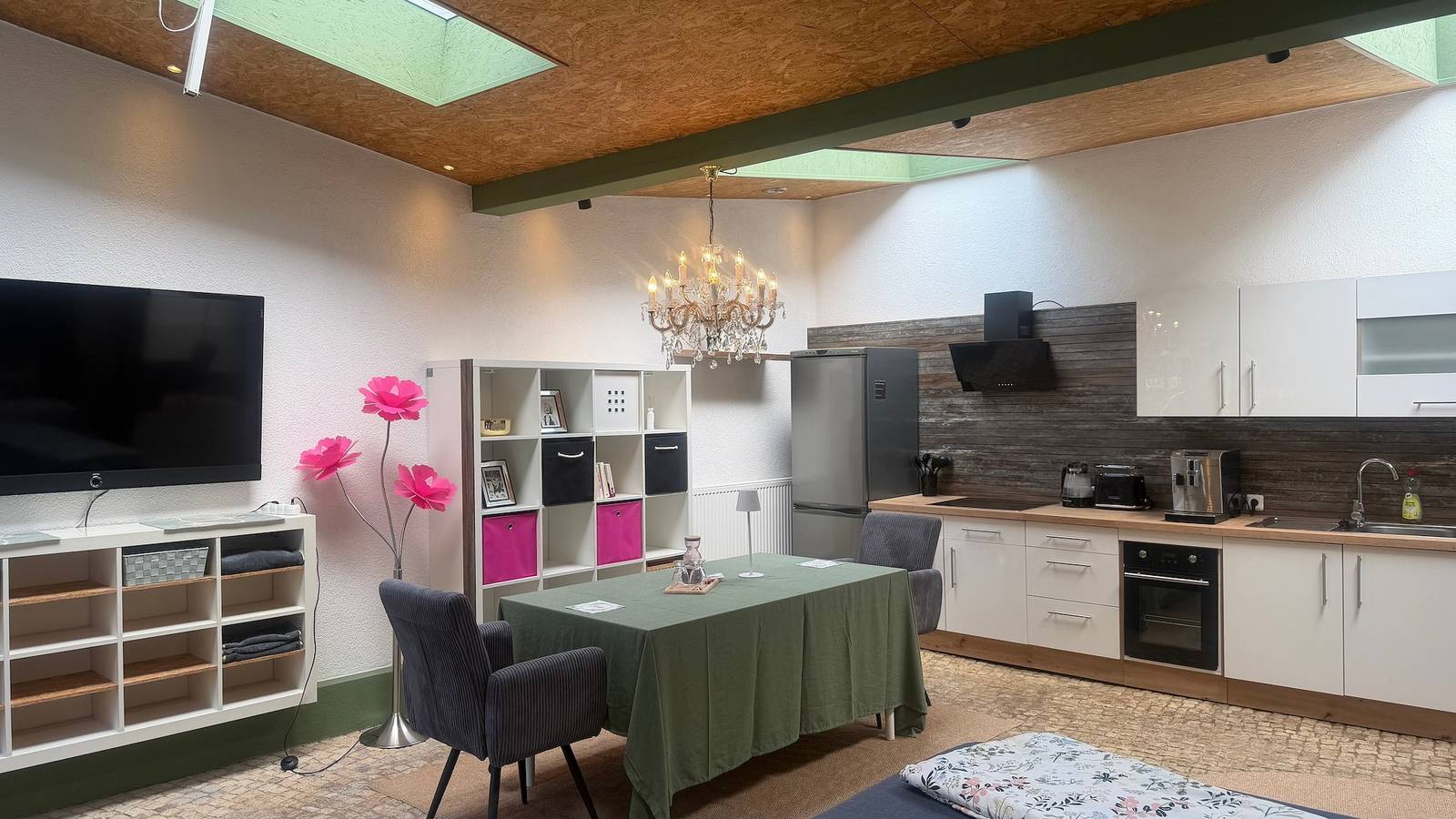 Ganzes Studio, Apartment „1 Raum Appartement“ mit privatem Garten in Schönow (Bernau bei Berlin), Bernau bei Berlin