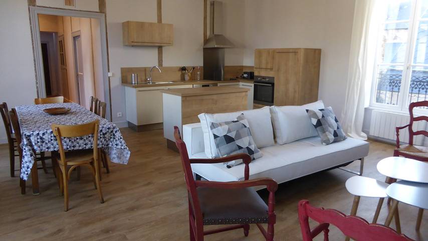 Appartement de vacances pour 7 personnes, avec jardin dans Centre-Val de Loire - 4