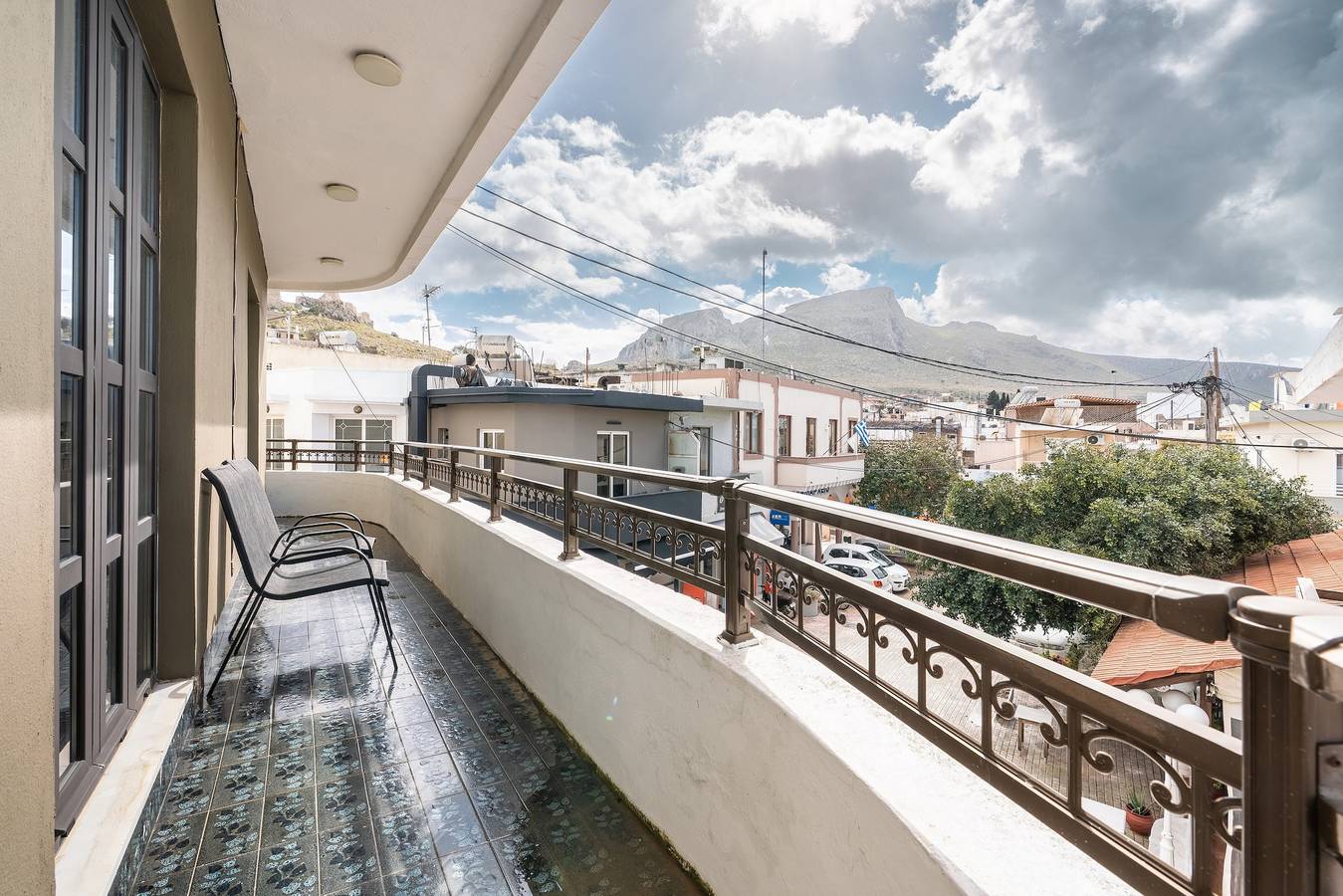 Geheel appartement, Appartement 'Afentika Grand Flat' met Uitzicht op de Bergen, Wi-Fi en Airconditioning in Archangelos, Rhodos