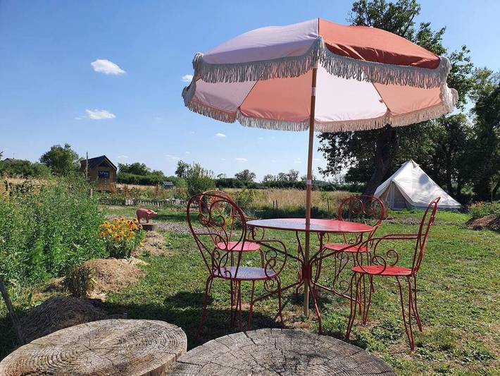 Tente pour 4 personnes, avec jardin dans les Ardennes - 3