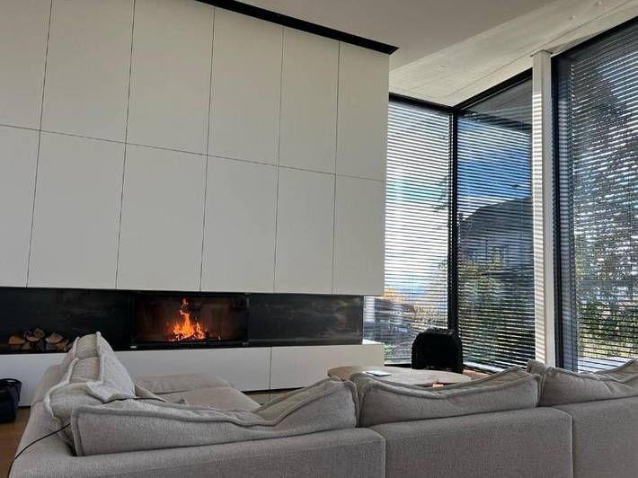 Location de vacances pour 6 personnes, avec terrasse ainsi que piscine et vue, animaux acceptés à Steinen - 3