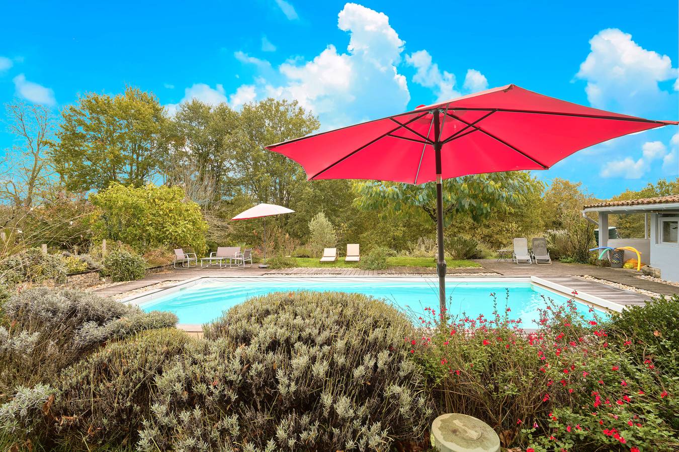 Le Duplex – Ferienhaus im Domaine de l'Ô mit Pool im Périgord Pourpre in Saint-Jean-d'Eyraud, Périgord Pourpre