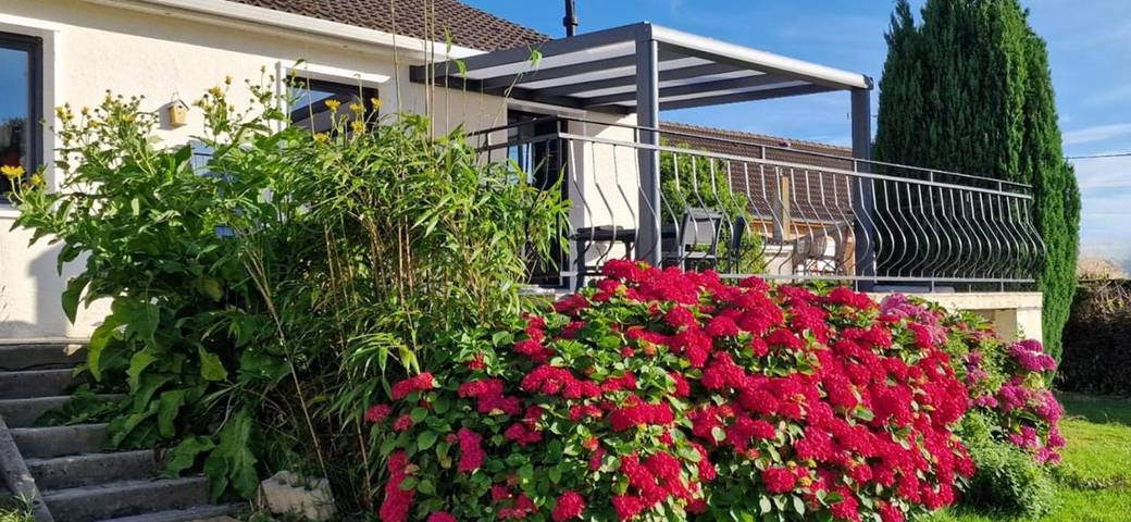 Location de vacances pour 4 personnes, avec Balcon et Terrasse ainsi que Jardin et Vue dans Ecques
