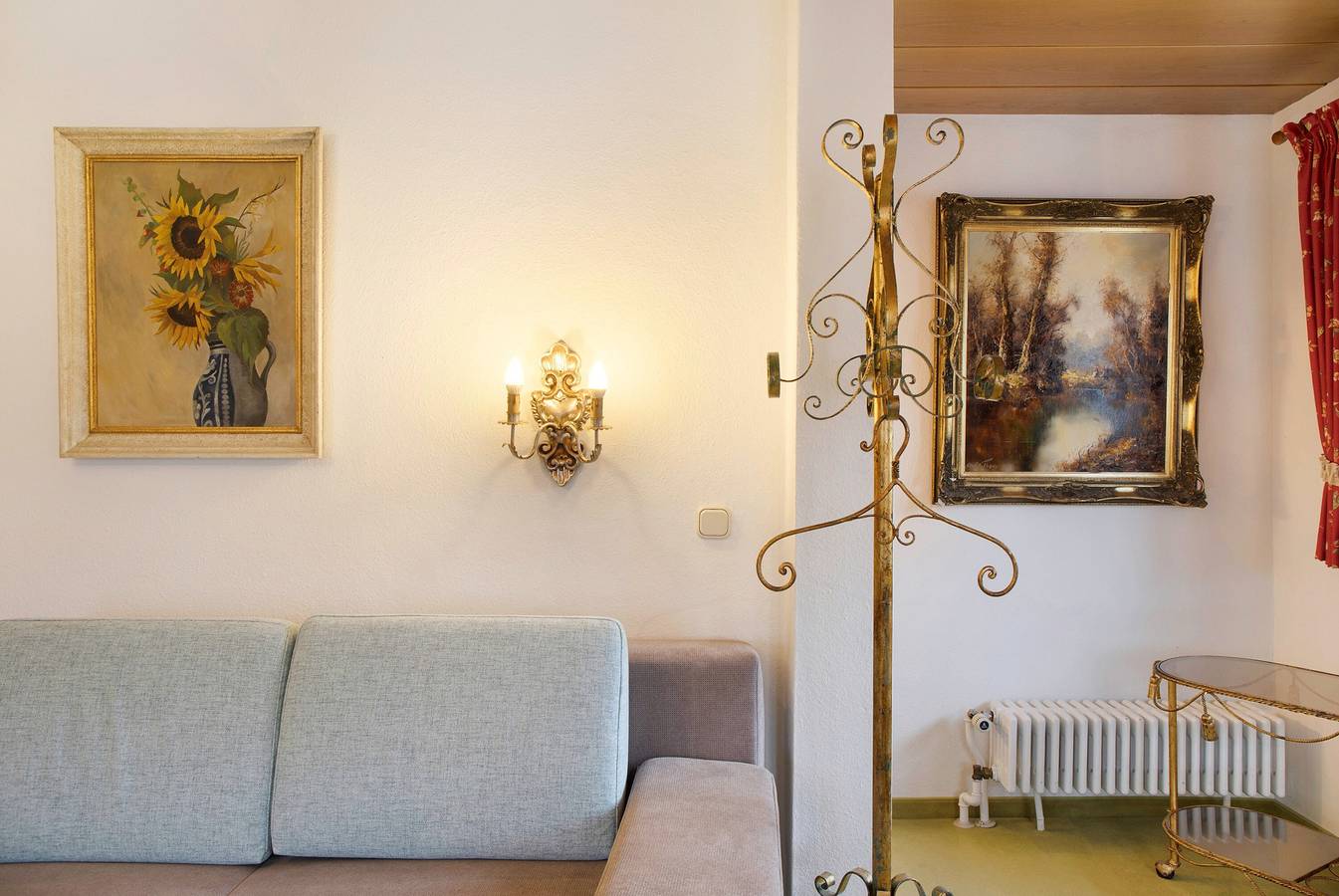 Ganzes Studio, Einzimmerapartment 'Gästehaus Arkadia - Ferienwohnung 3' mit Bergblick, Balkon und Wlan in Garmisch-Partenkirchen, Bayerische Alpen