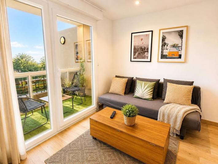 Gîte pour 9 personnes, avec vue et balcon à Mulhouse - 4