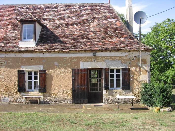 Maison de vacances pour 4 personnes, avec piscine ainsi que vue et jardin