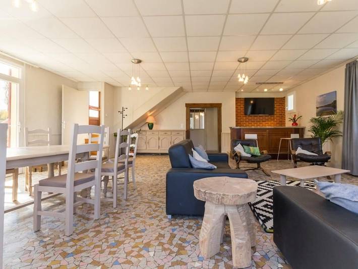 Gîte für 11 Personen, mit Terrasse und Garten sowie Seeblick in Burgund - 4