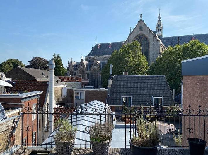 Gîte pour 3 personnes, avec Balcon ainsi que Terrasse et Vue à Gouda