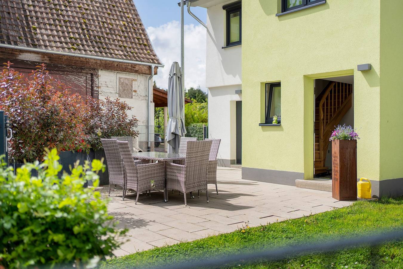 Ganze Wohnung, Ferienwohnung 'Wohnung Erdgeschoss' mit Privatterrasse und Wi-Fi in Friesenheim, Mittlerer Schwarzwald