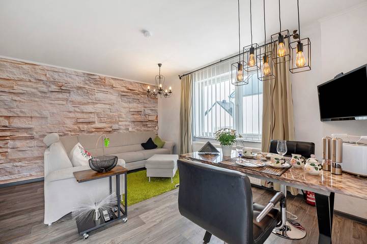 Ferienwohnung für 3 Personen, mit Balkon und Garten im Hunsrück
