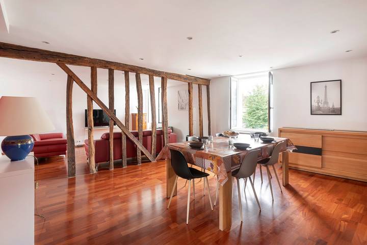 Appartement de vacances pour 6 personnes, avec terrasse et jardin dans Seine-et-Marne - 2