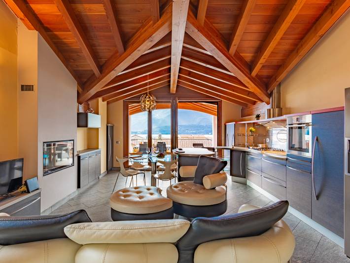 Gîte pour 4 personnes, avec jardin ainsi que vue sur le lac et balcon, animaux acceptés à Gravedona - 4