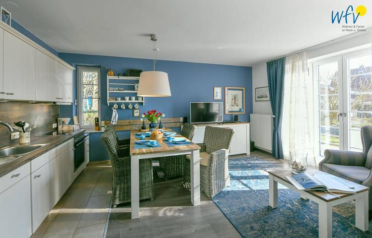 Ferienwohnung für 4 Personen, mit Terrasse und Garten, mit Haustier auf Langeoog