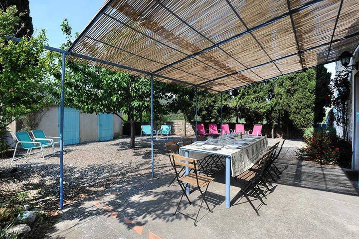 Gîte pour 9 personnes, avec jardin