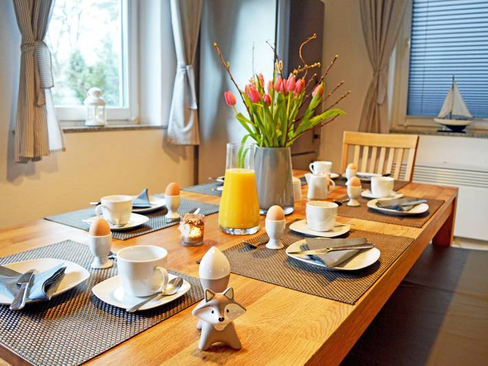 Ferienhaus für 6 Personen, mit Terrasse und Garten in Zislow