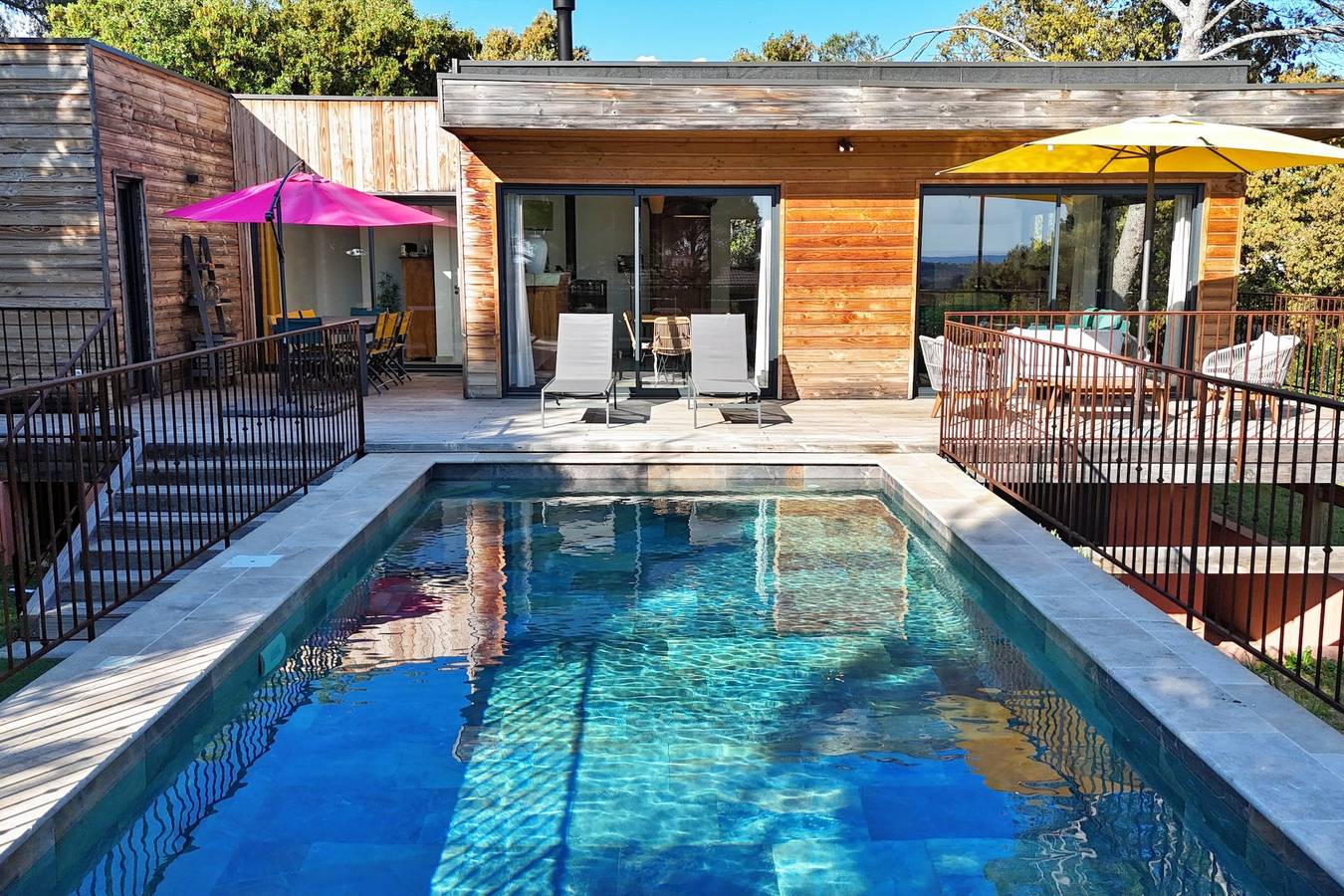 Villa für 8 Personen mit Garten in Ventabren, Aix-en-Provence und Umgebung