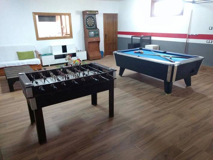 Casa rural para 16 personas, con piscina y vistas además de piscina para niños y jardín, Se admiten mascotas en Ossa de Montiel - 4