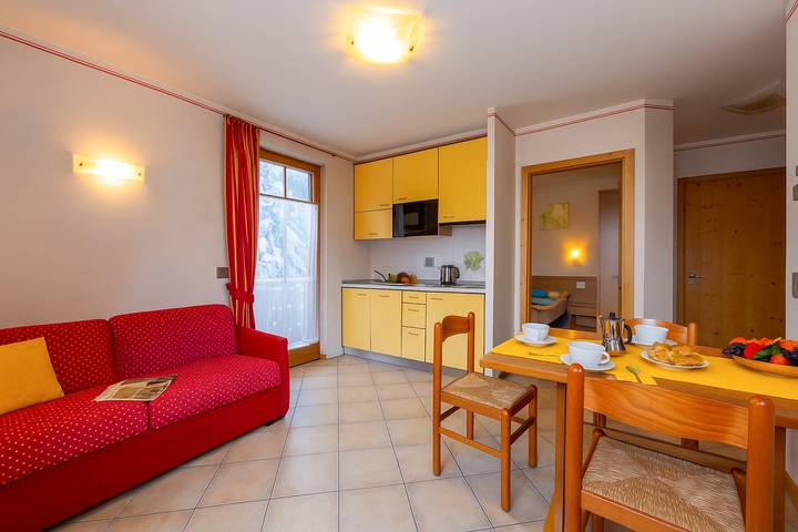 Hütte für 3 Personen, mit Balkon in Livigno - 2