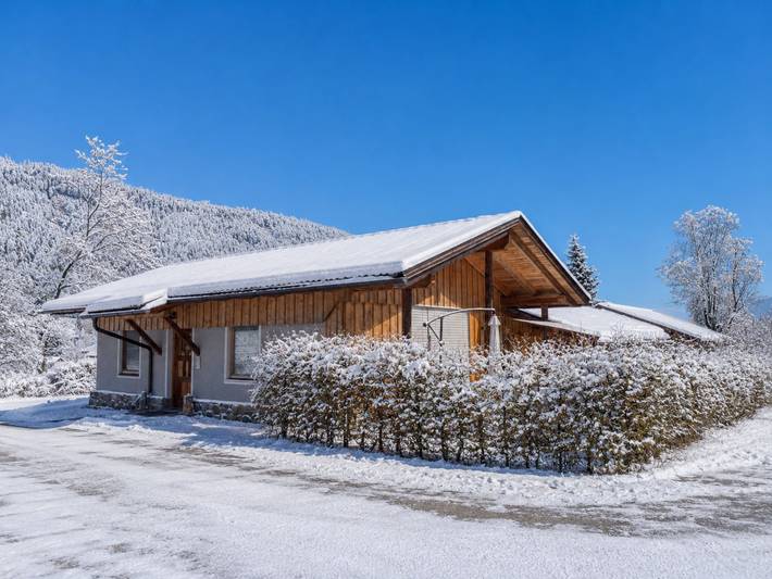 Chalet für 4 Personen, mit Garten und Terrasse sowie Sauna, mit Haustier - 1