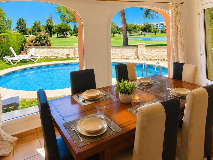 Villa pour 8 personnes, avec Balcon ainsi que Terrasse et Jardin à Oliva - 3