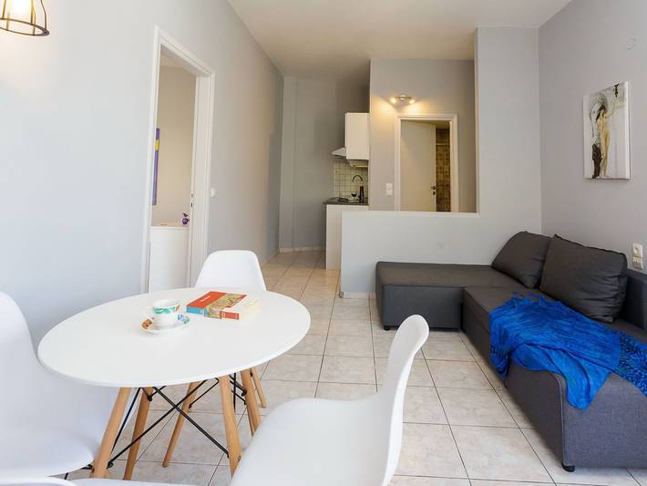 Vakantieappartement voor 4 personen, with Balkon and Terras as well as Zwembad in Chersonissos