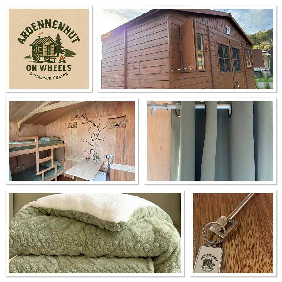 Ardennenhut on Wheels in Bomal, Durbuy