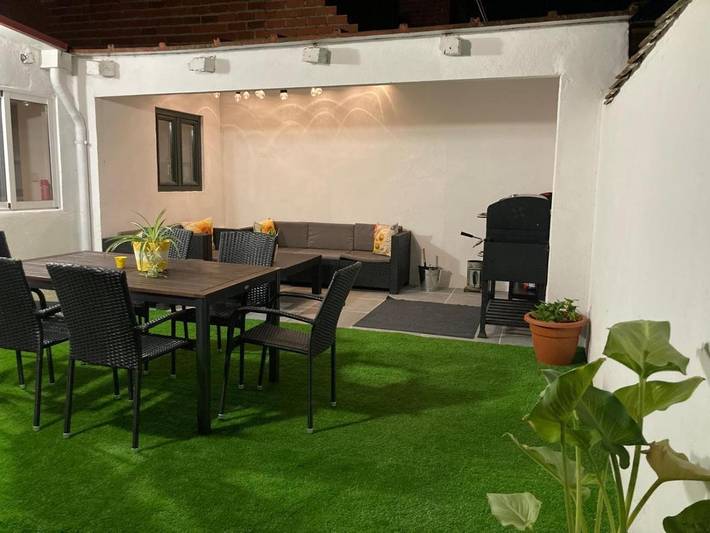 Apartamento para 6 personas, con jardín y terraza en Tordesillas