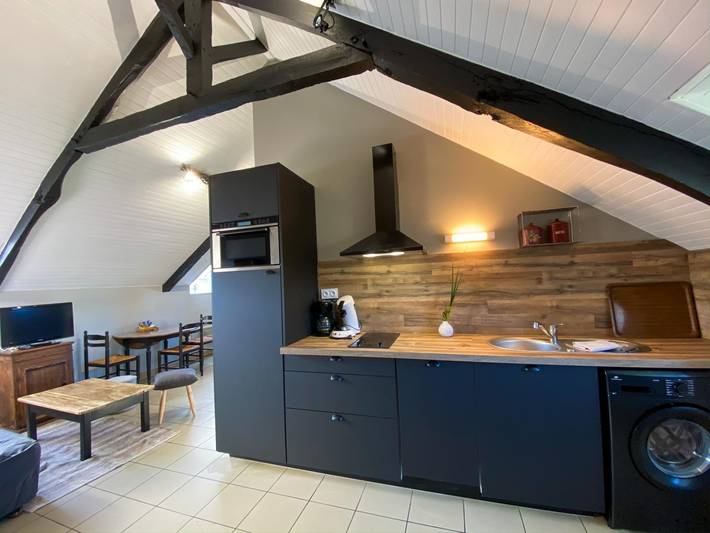 Gîte pour 2 personnes, avec Jacuzzi et Terrasse ainsi que Jardin et Piscine à Yffiniac - 3