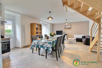 Maison De Vacances pour 6 Personnes dans Ambon, Région de Vannes, Photo 2