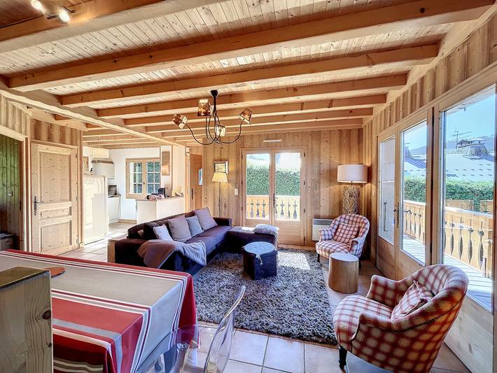 Chalet pour 7 personnes, avec jardin et balcon à Combloux - 3