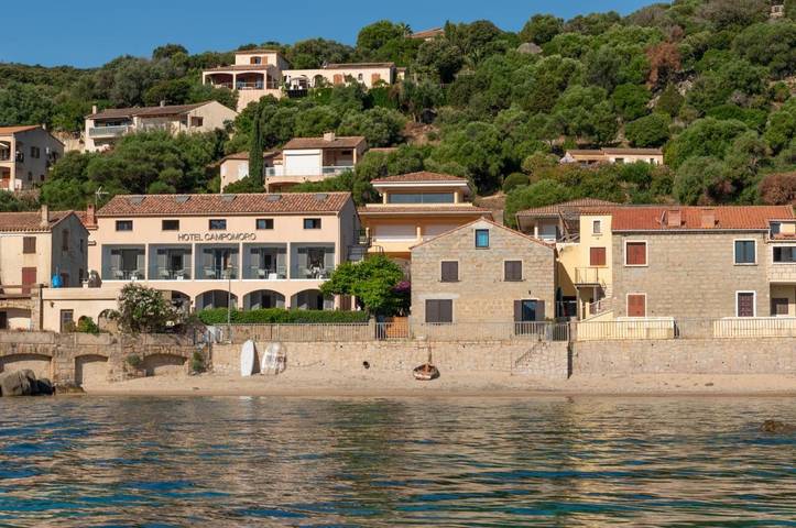 Hôtel pour 2 personnes, avec jardin ainsi que terrasse et vue, animaux acceptés à Belvédère-Campomoro - 4