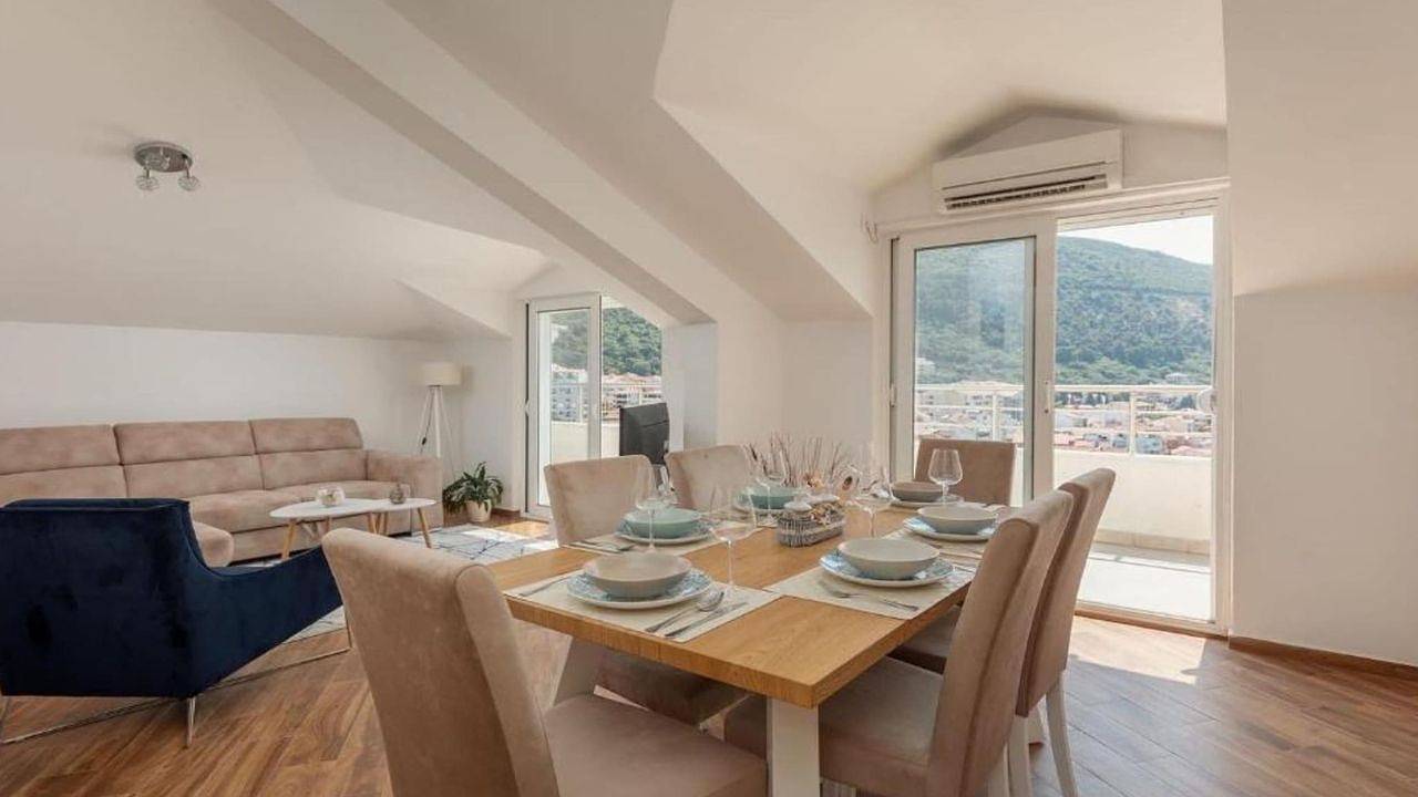 Appartement de vacances entier, Ferienwohnung für 6 Personen (80 m²) in Budva in Budva, Municipalité de Budva