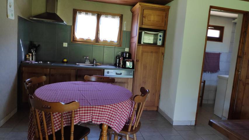 Chalet "De montagne Milles Étangs": mountain view, private terraces and garden in Haut-du-Them-Château-Lambert, Regional Naturpark i Ballons des Vosges