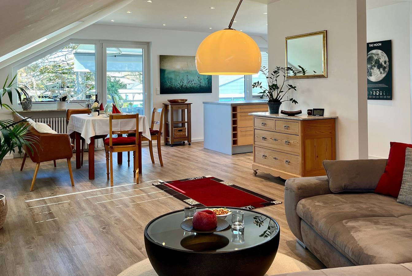 Ganze Wohnung, Ferienwohnung Klosterblick in Öhningen – ankommen, entspannen und den Bodensee erleben in Öhningen, Untersee