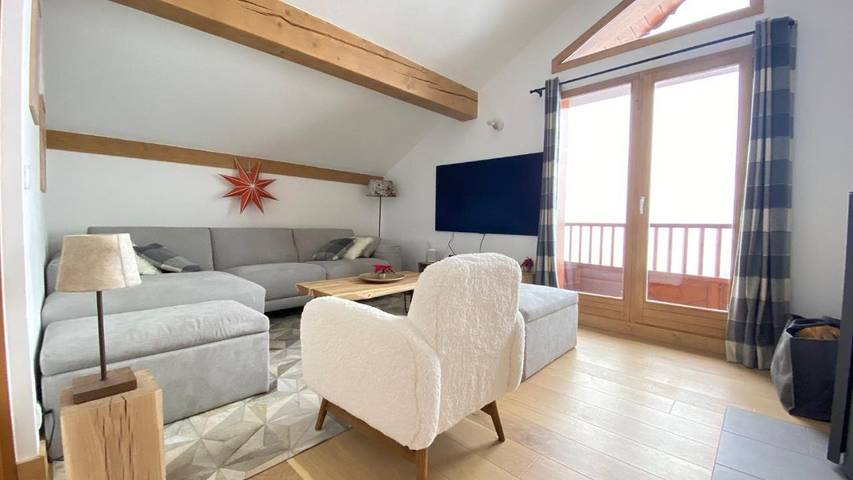 Gîte pour 12 personnes, avec balcon et vue dans Station De Montalbert - 4