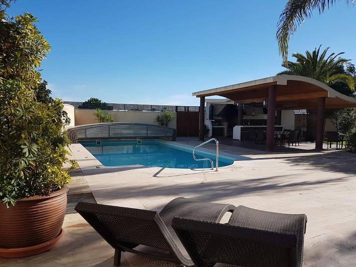 Chalet para 10 personas, con vistas y piscina para niños además de piscina y terraza, Se admiten mascotas en Huerta de Murcia - 2