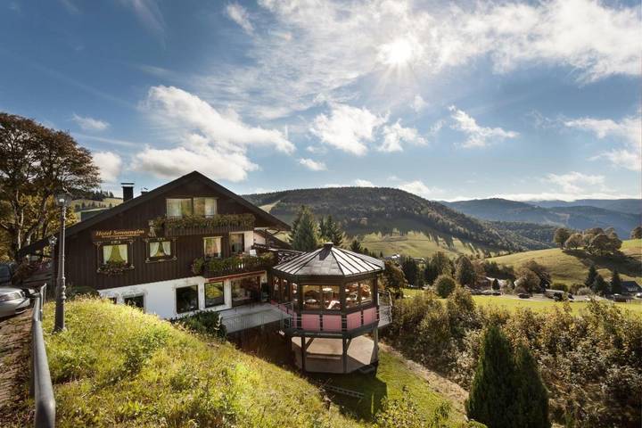Maison d’hôte pour 2 personnes, avec sauna et piscine