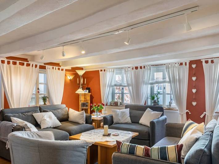 Ganze Wohnung, Eulennest - Ferienwohnung mit Garten, 121qm, max. 5 Personen in Lauterbach, Vogelsberg Region