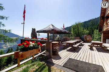 Location de vacances pour 8 personnes, avec balcon et sauna à Queige