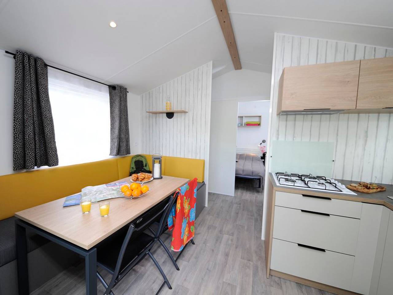 Mobilheim mit Terrasse - 2 Pers. in Estaing, Nationalpark Pyrenäen