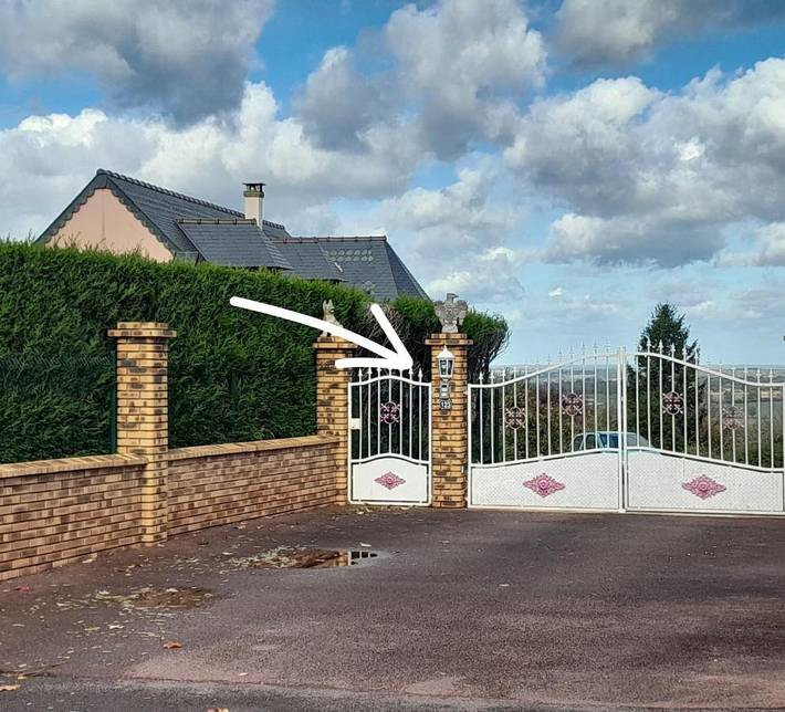 Chambre d’hôte pour 2 personnes, avec jardin, animaux acceptés