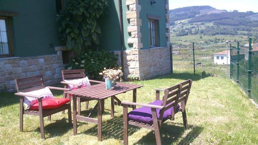 Apartamento de vacaciones para 2 personas, con jardín en Costa Oriental Asturiana - 2