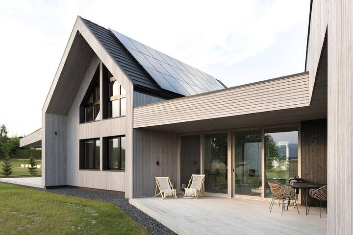 Villa für 13 Personen, mit Garten und Ausblick sowie Terrasse und Sauna, mit Haustier - 1