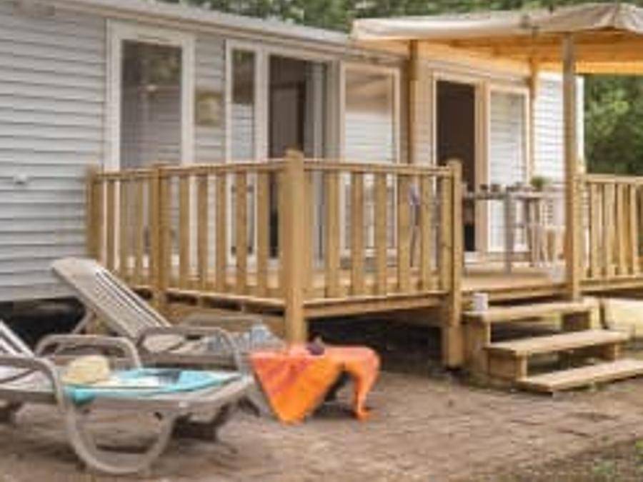 Camping Sandaya - Le Plein Air Des Chênes - Mobilhome 4 personnes - Cottage 4p 2ch 2Sdb clim **** in Clapiers, Côte d'Améthyste