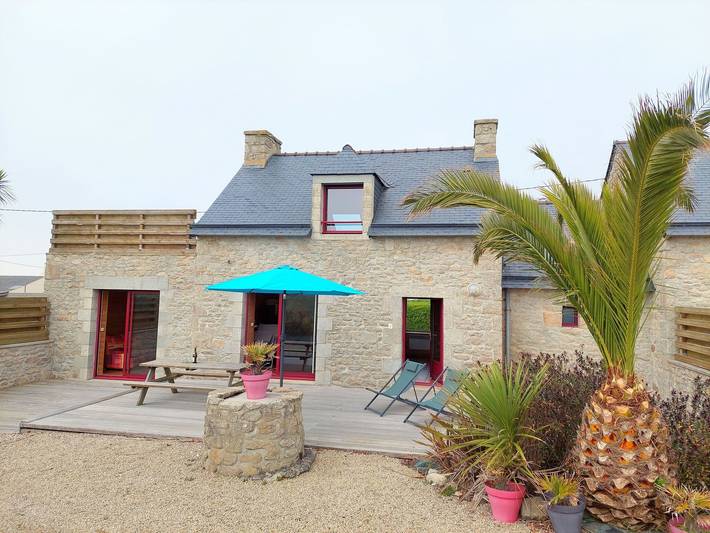 Location de vacances pour 6 personnes, avec terrasse, animaux acceptés à Cléder - 3