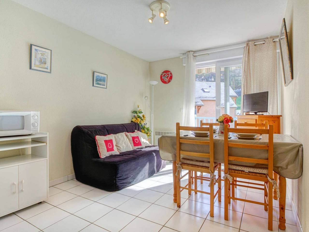 Apartamento entero, T2 cabina 6 pers en Luz, tranquilo, parking, admite mascotas in Luz-Saint-Sauveur, Parque nacional de los Pirineos