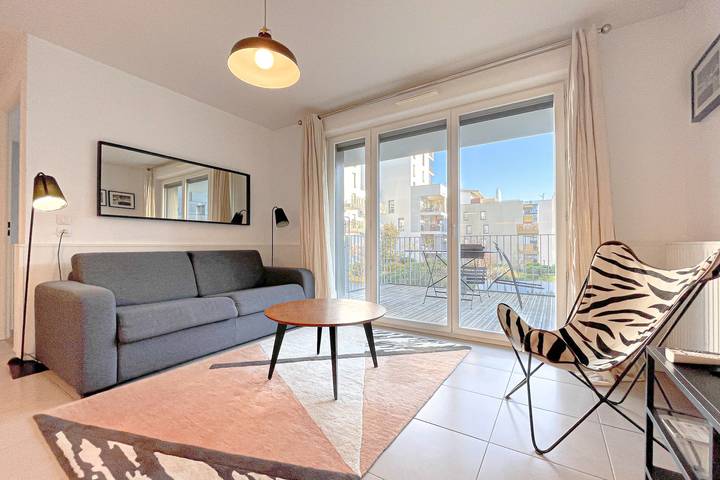 Appartement de vacances pour 4 personnes, avec Balcon et Terrasse